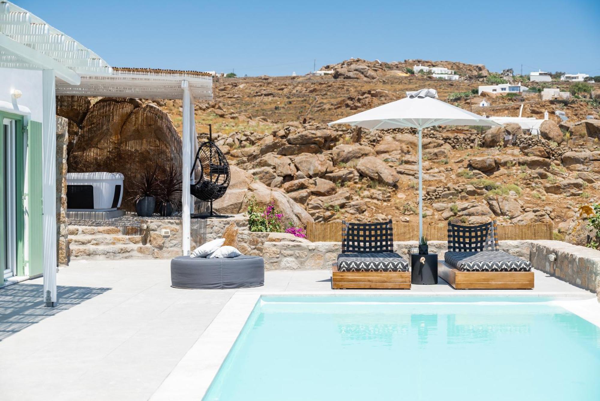 Dioni Villa Mykonos Paraga  Exteriör bild